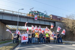 Warnstreik vor zweiter Verhandlungsrunde