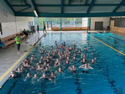 SSV-Trainingsausklang im Lausitzbad