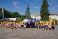 Polizei-Besuch zum Start ins Schulleben