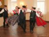 Elvira und Uwe Schuba sowie Doreen Petrick und Jörg Forche mit dem Flieger, einer speziellen Choreografie in der Mühle, die von den Zuschauern stets mit starkem Applaus belohnt wird.