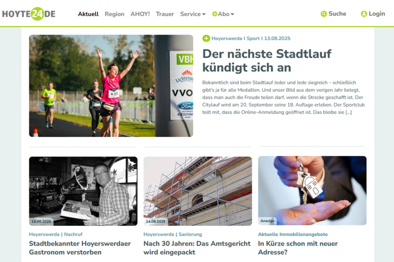 Ab Oktober sind wir käuflich
