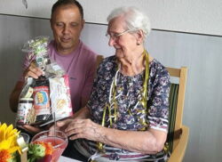 Gratulation zum hundertsten Geburstag