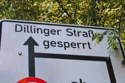 Gesperrt: Wo dieser Tage kein Durchkommen ist