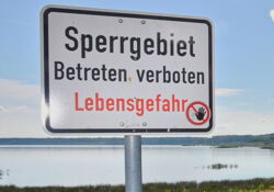 Und das Zelten ist auch nicht erlaubt ...
