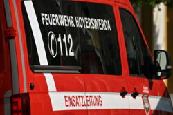 Brand einer Gartenlaube in der Altstadt