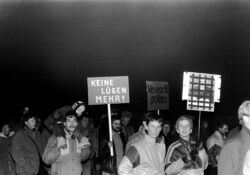 35 Jahre seit der ersten Revolutions-Demo