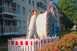 Gegen eine marode Regenwasserleitung