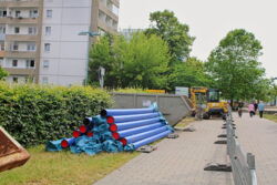 Im Stadtzentrum wird etwas kleiner gemacht
