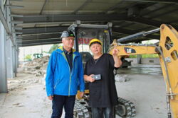Teppich-Halle wird zum Forschungszentrum