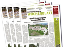 Das Hoyerswerdaer Wochenblatt vom 19. Oktober