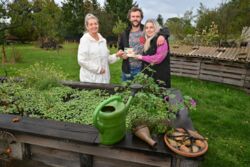 Preisvergabe im Garten-Wettbewerb