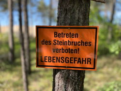 Rettungseinsatz im Steinbruch in Schwarzkollm