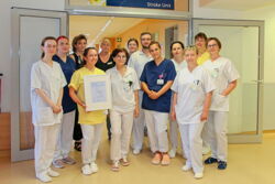 Schlaganfall-Spezialisten bestehen Überprüfung