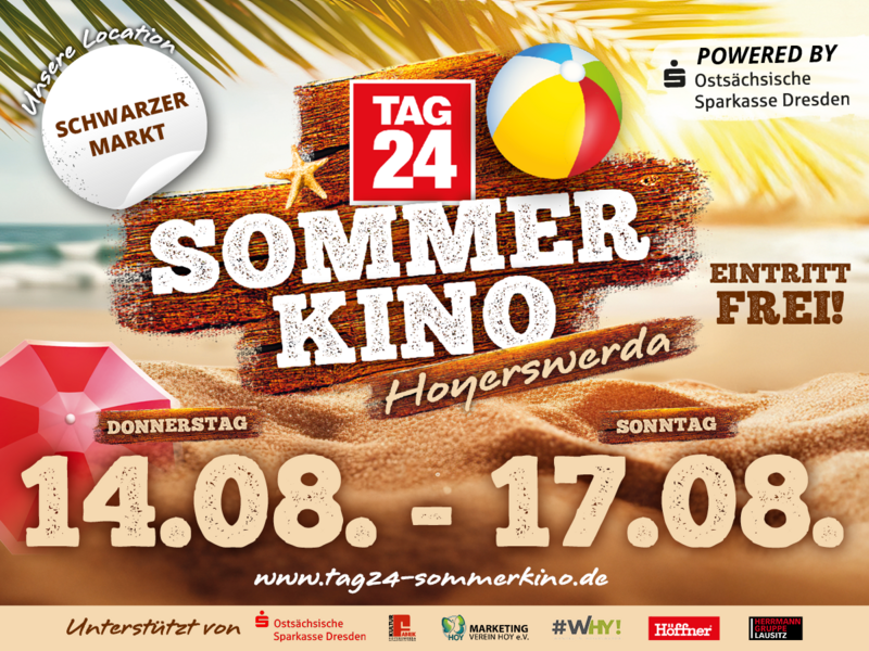 Das Sommerkino kommt wieder nach Hoyerswerda