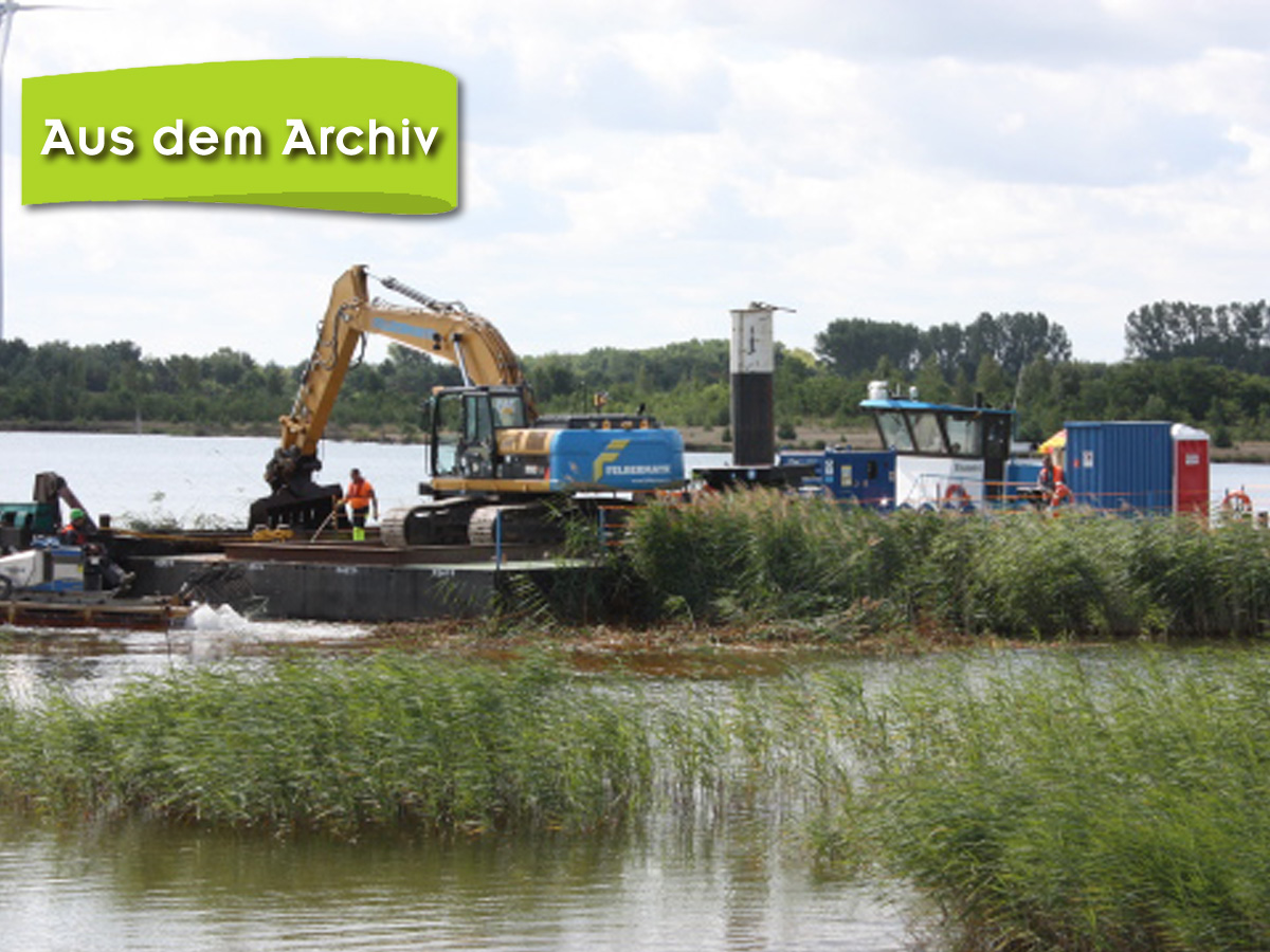 Rückblick: Baggern in der Seenkette