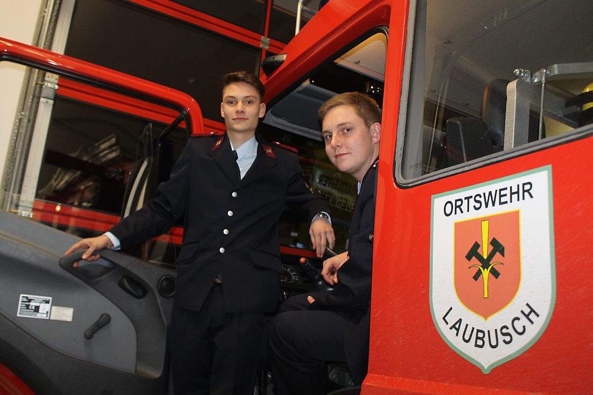Fleißige Feuerwehrleute