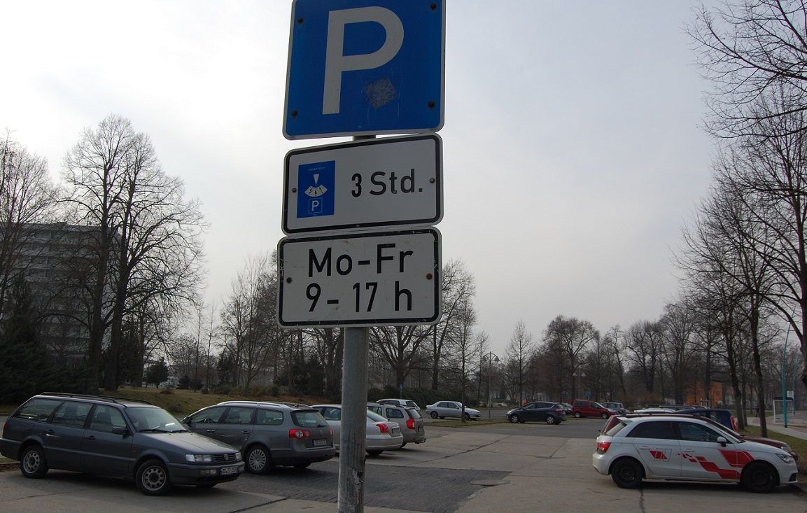 Parkdauer begrenzt