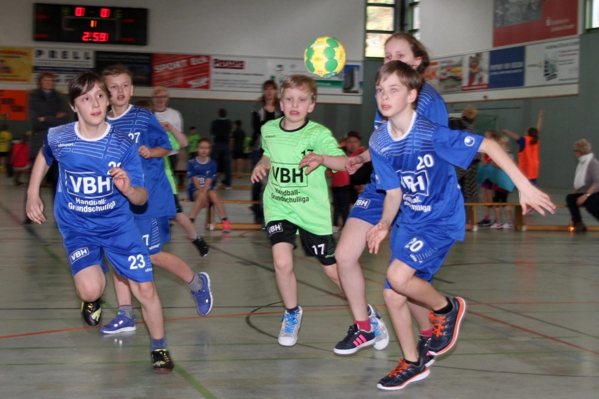 Junge Handballer