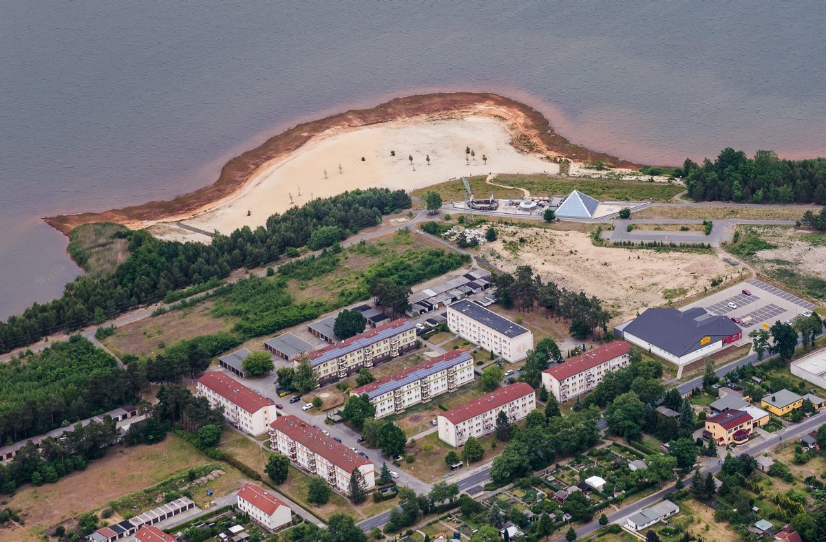 Warten auf Strand-Entrostung