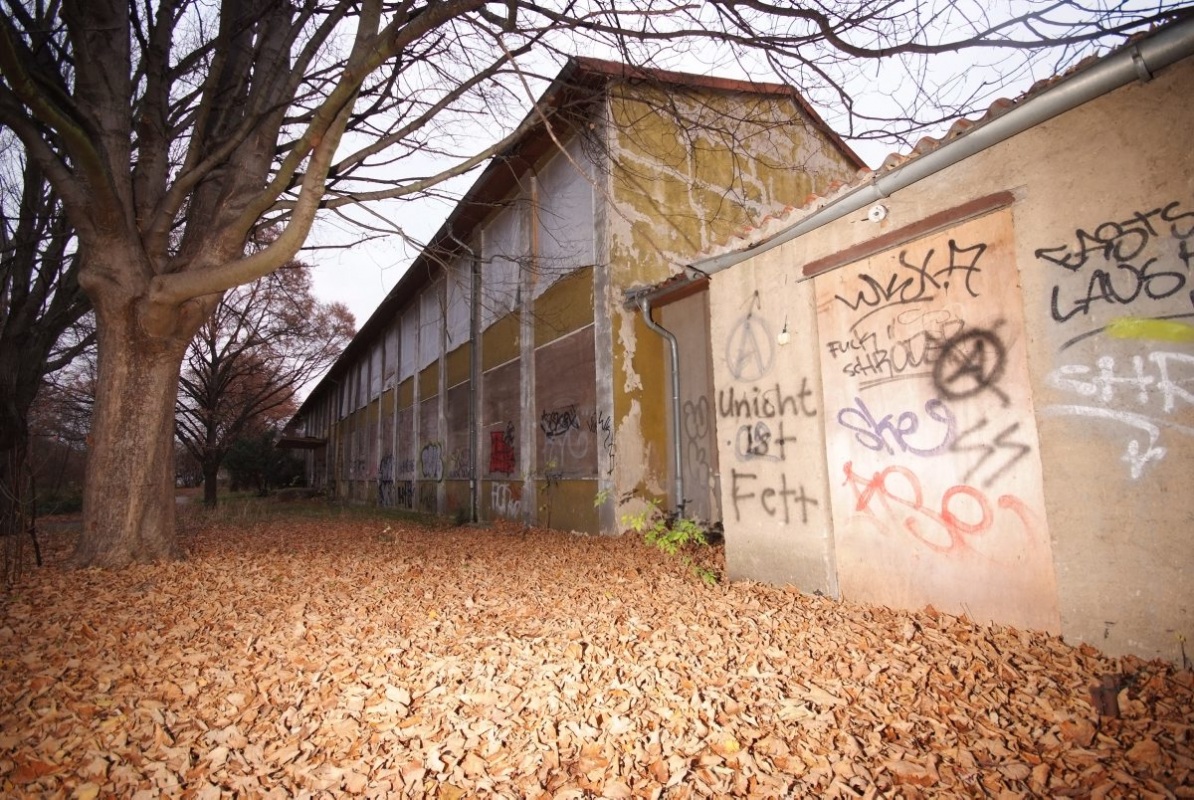 Das ehemalige Zuse-Gymnasium steht seit über einem Jahrzehnt leer. Foto: Uwe Schulz