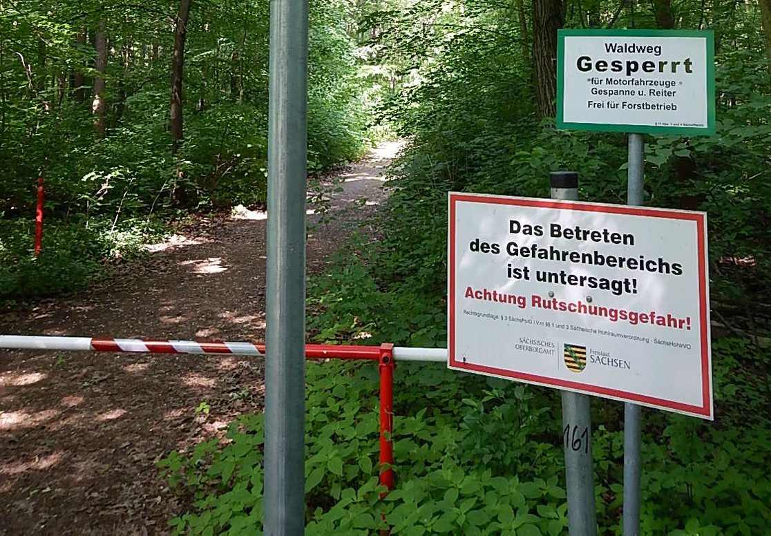 Weg bleibt für Radler tabu
