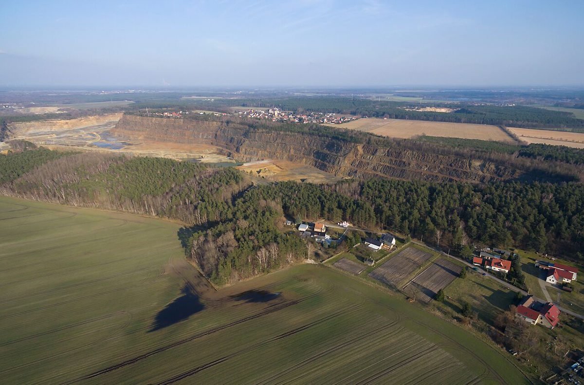 Bergbau bei Lieske