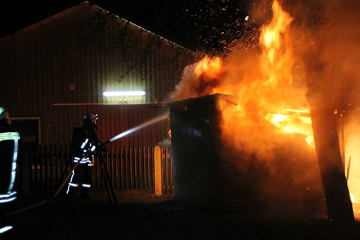 Feuerteufel hat gezündelt