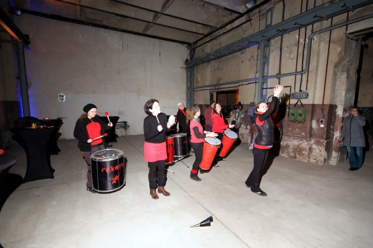 Rakatak am Samstag in der Energiefabrik. Foto: Uwe Schulz