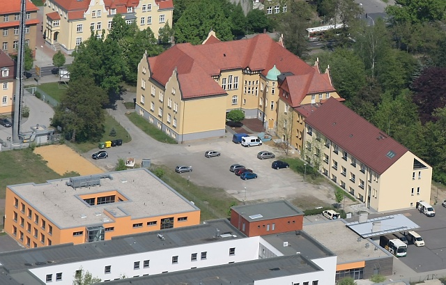 Bauarbeiten am Rathaus