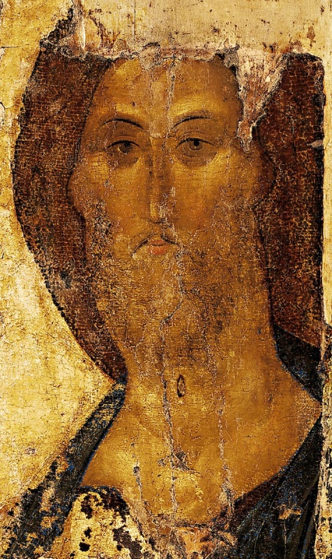 Ikonen von Andrej Rublev (1360-1430), dem berühmtesten Ikonen-Maler Russlands (hier ein „Christus“ von ihm), werden vorgestellt. Foto: PR