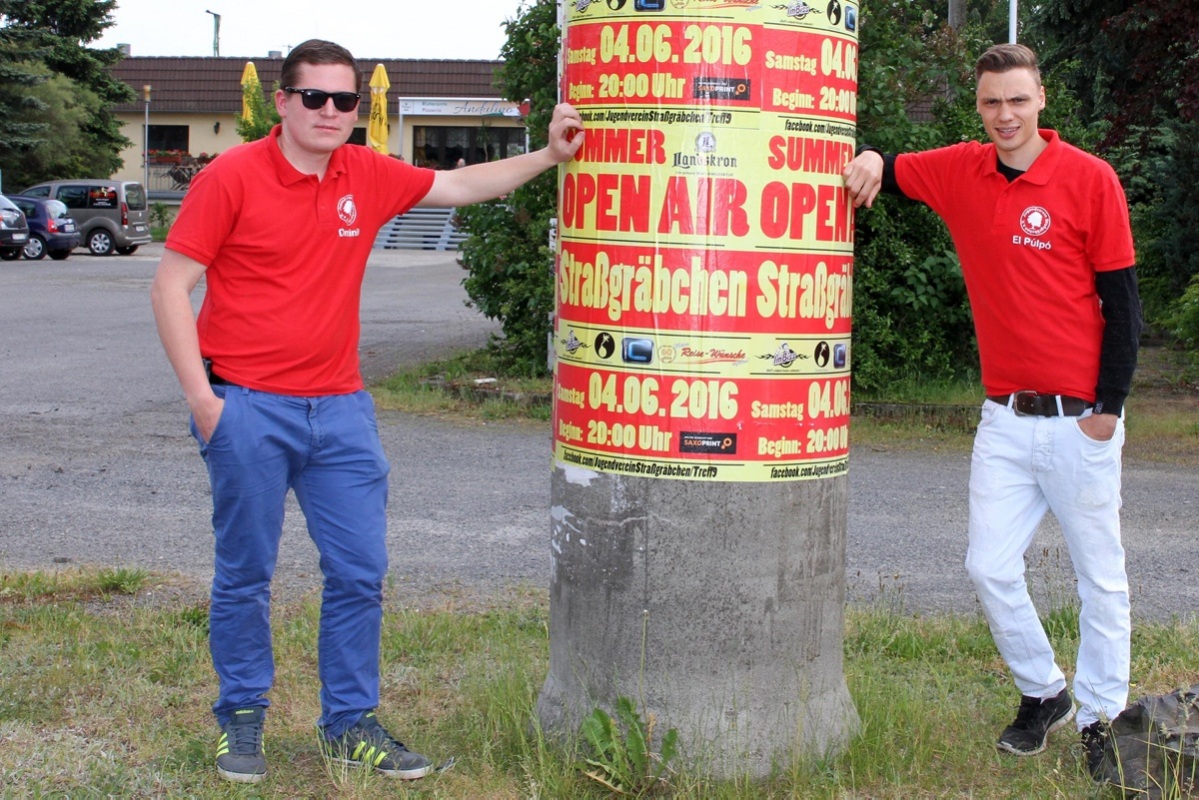 Jugendverein im Party-Modus