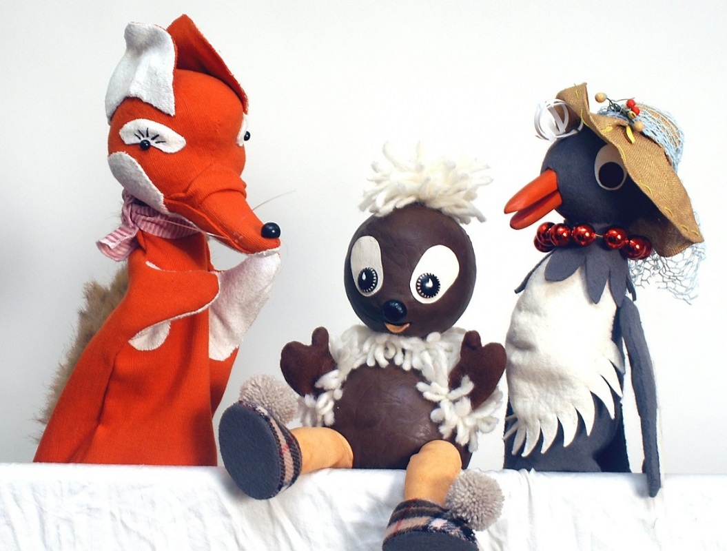 Starkes Trio: Herr Fuchs, Pittiplatsch und Frau Elster. Foto: Showexpress Könnern