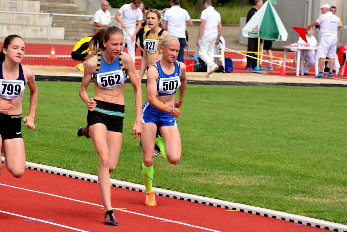 Medaillen für Leichtathleten