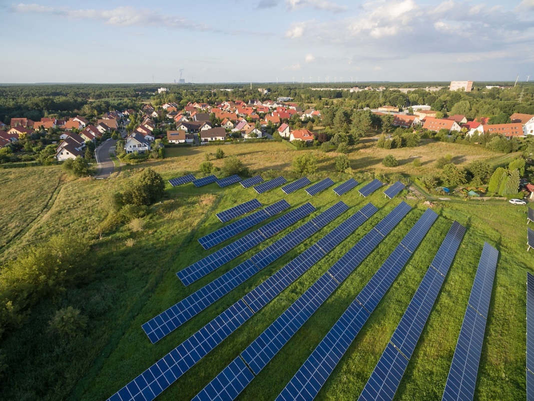 Solarzellen statt Häuser