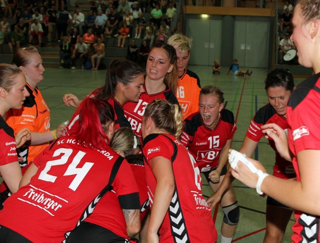 Alles Mutmachen half Hoyerswerda nichts - Halle war an diesem Tage einfach stärker. Foto: Werner Müller