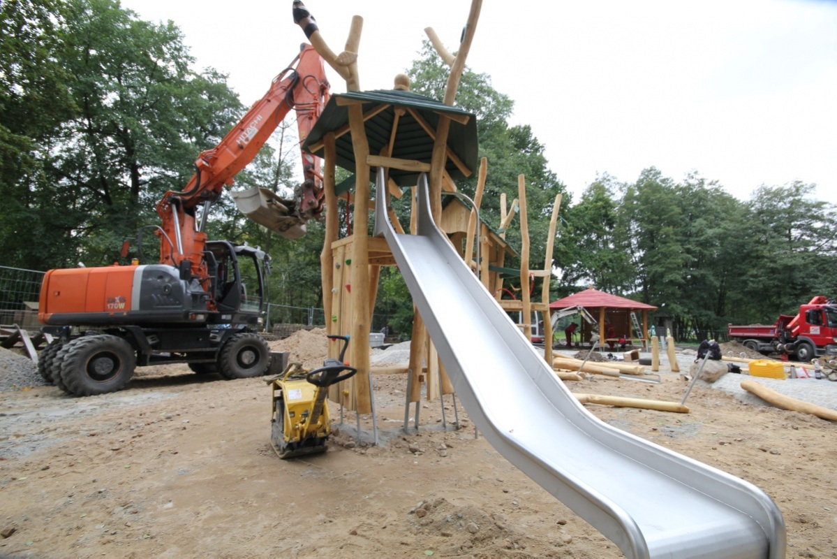 Spielplatz wächst rasant