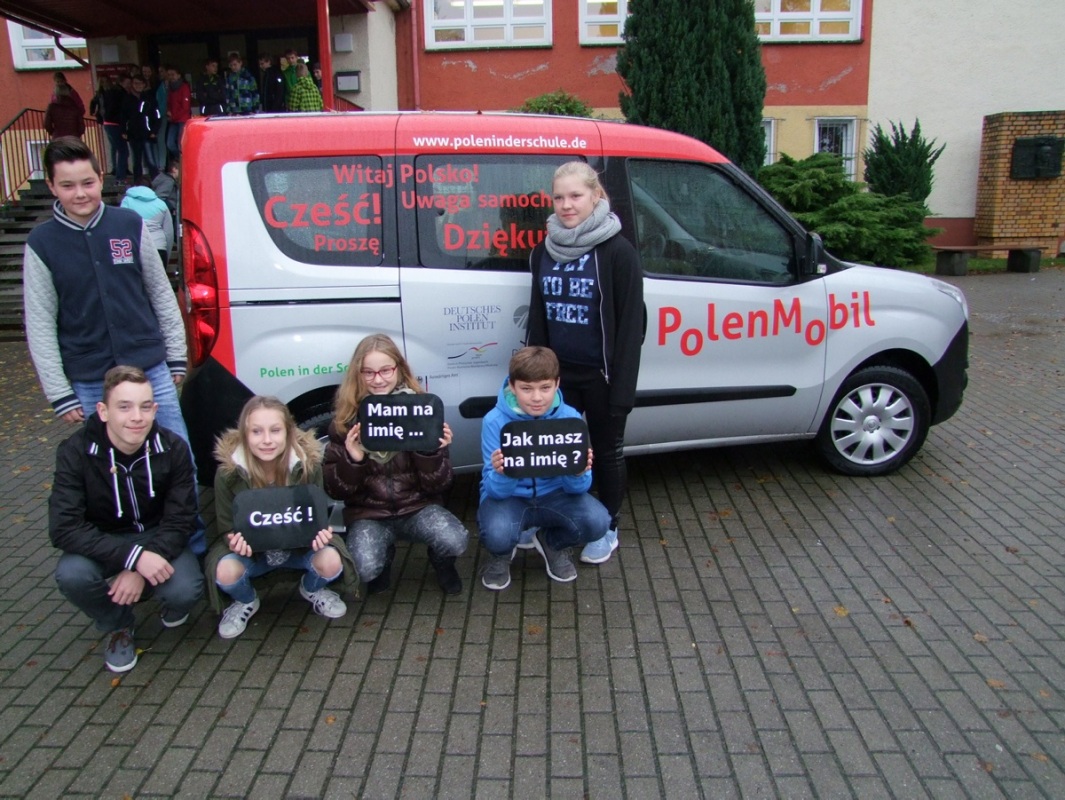 PolenMobil auf Tour