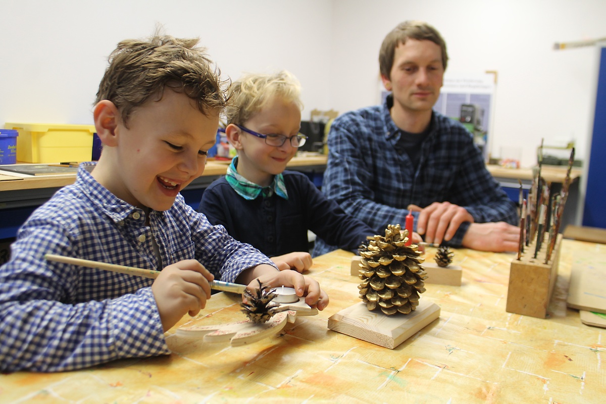 Adventsbasteln im Natz