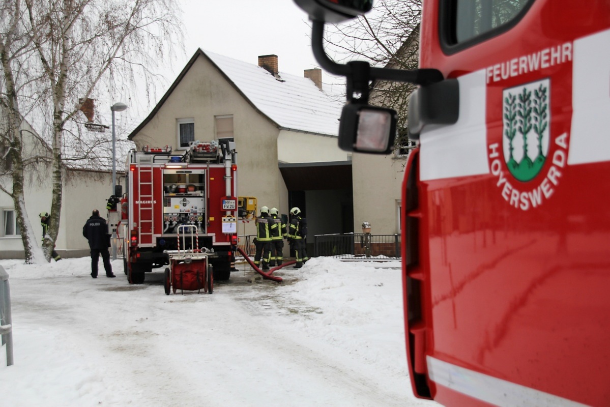 Brand in Zeißiger Dreiseithof