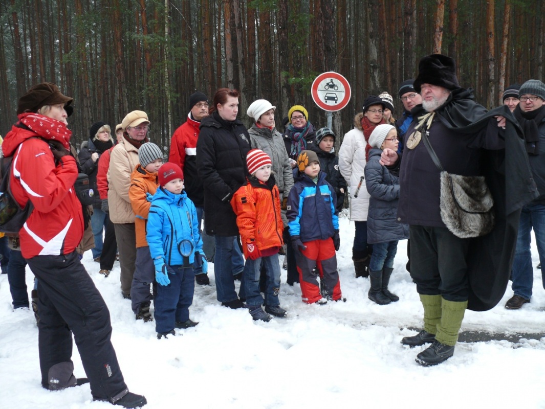 Wanderung mit Müller