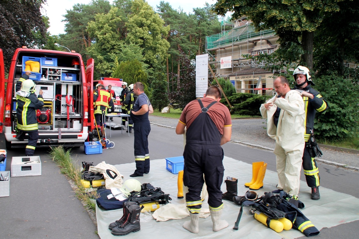 Spektakulärer Einsatz