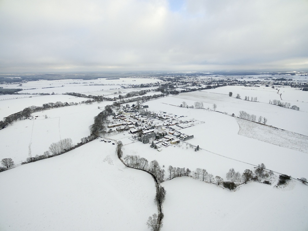Neudorf von oben