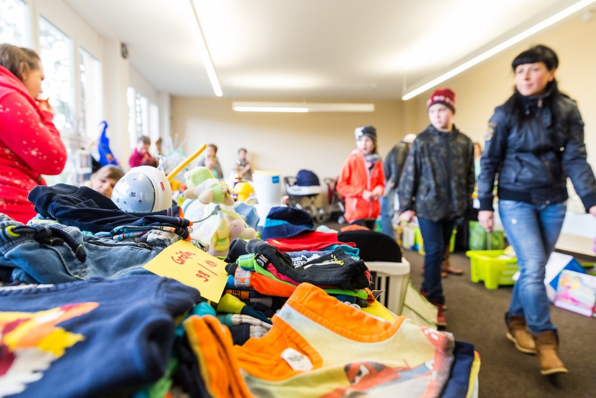 Flohmarkt war ausgebucht