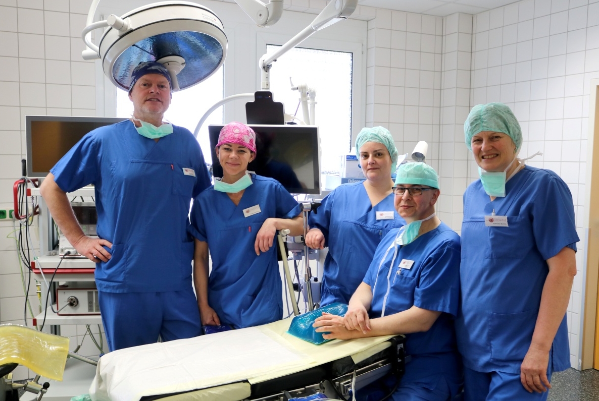 Das Team der Praxisklinik für Gynäkologie in Hoyerswerda. Foto: Mandy Fürst