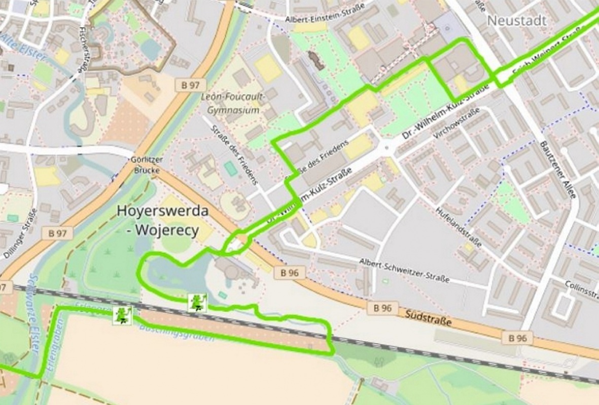 Neue Radweg-Route