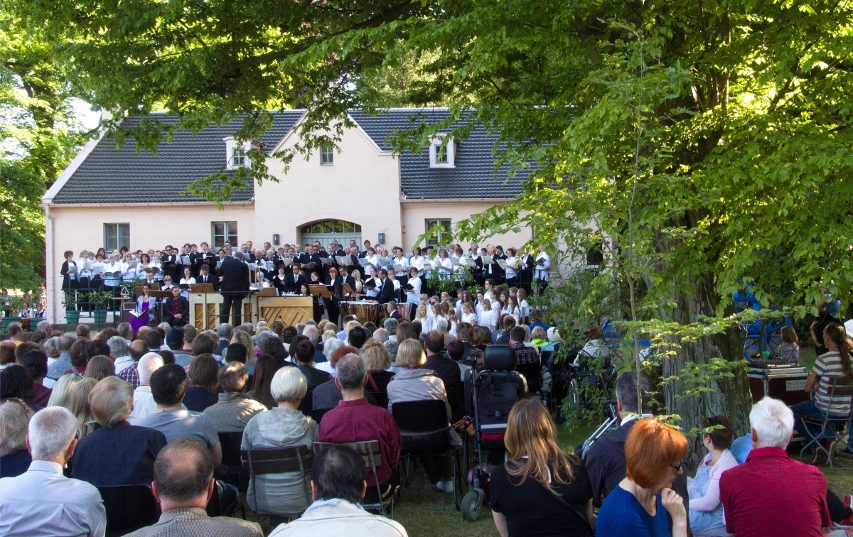 Impression von der Branitzer Serenade des Jahres 2015. Foto: Marlies Kross