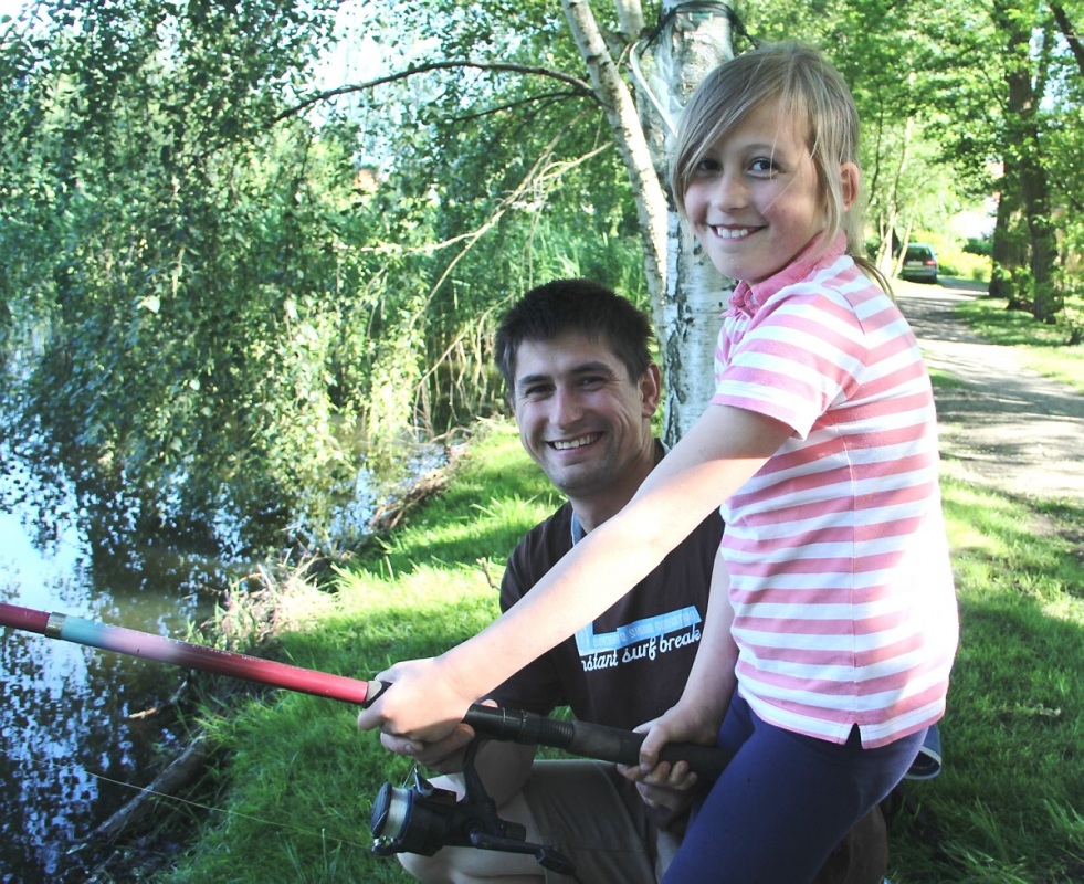 Angeln mit Kindern