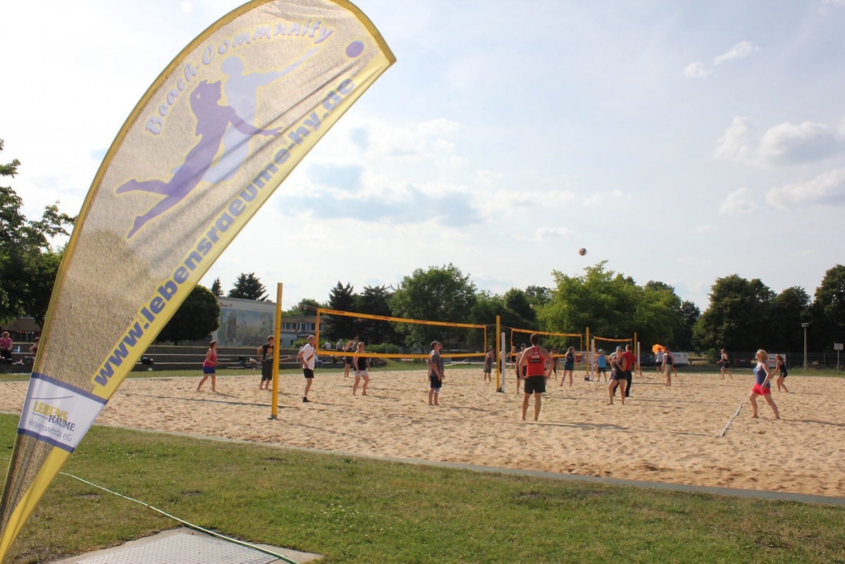 Finale der Beach-Community