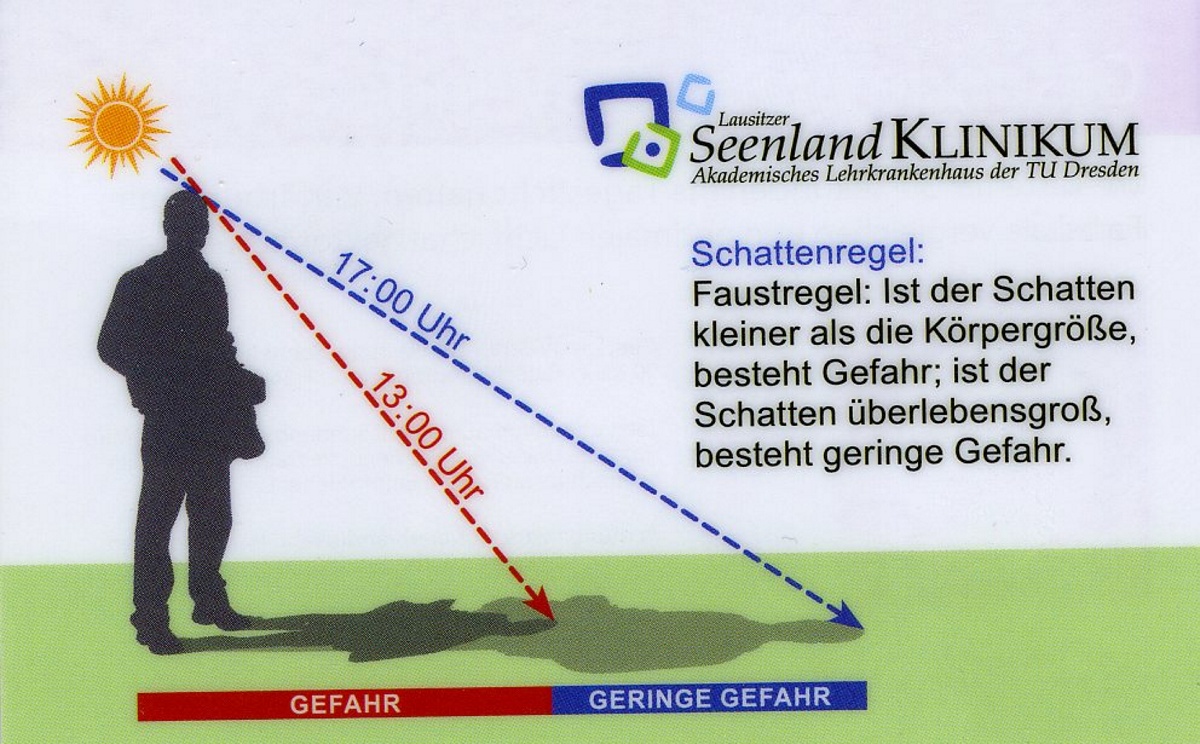 Vorsicht, Sonne!