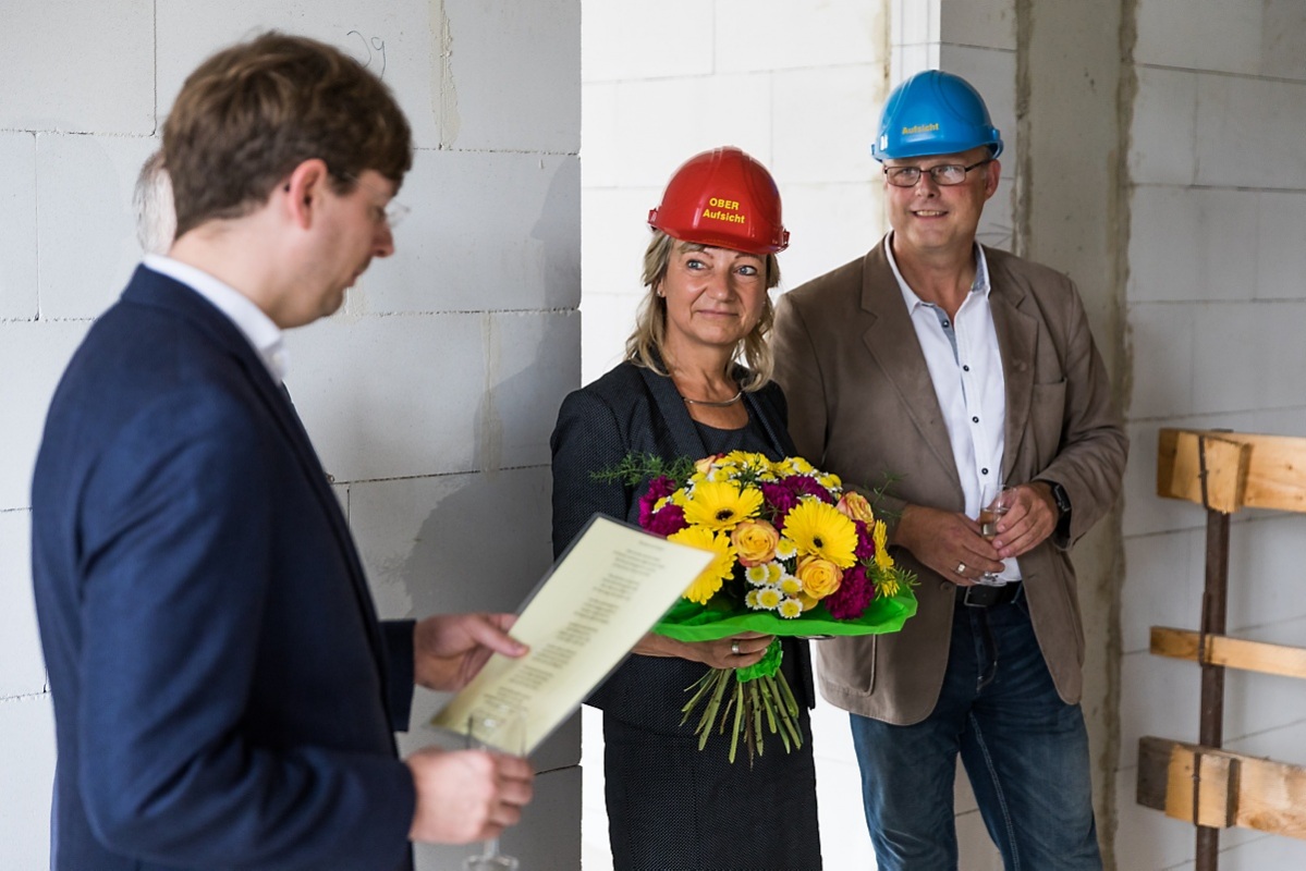Richtfest in Hoyerswerda